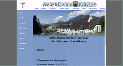 Desktop Screenshot of franziskaner-schwaz.at